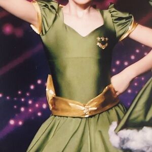 Kids Green and Gold Costume